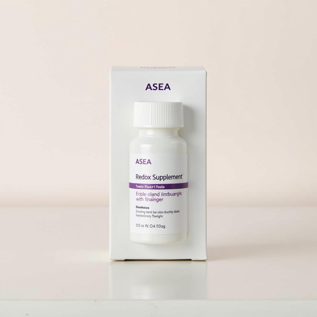 Asea Redox Supplement Bottle and Packaging