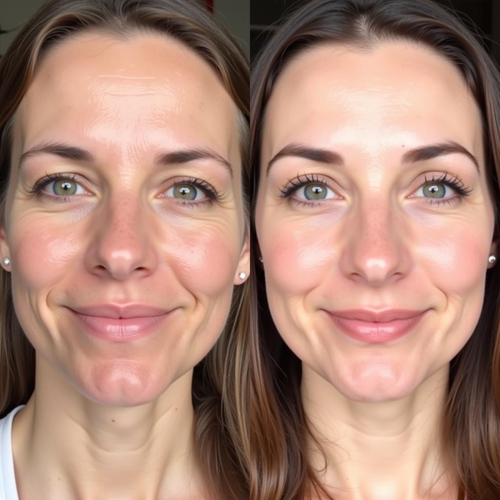 Asea Skin Revitalizing Gel Before and After