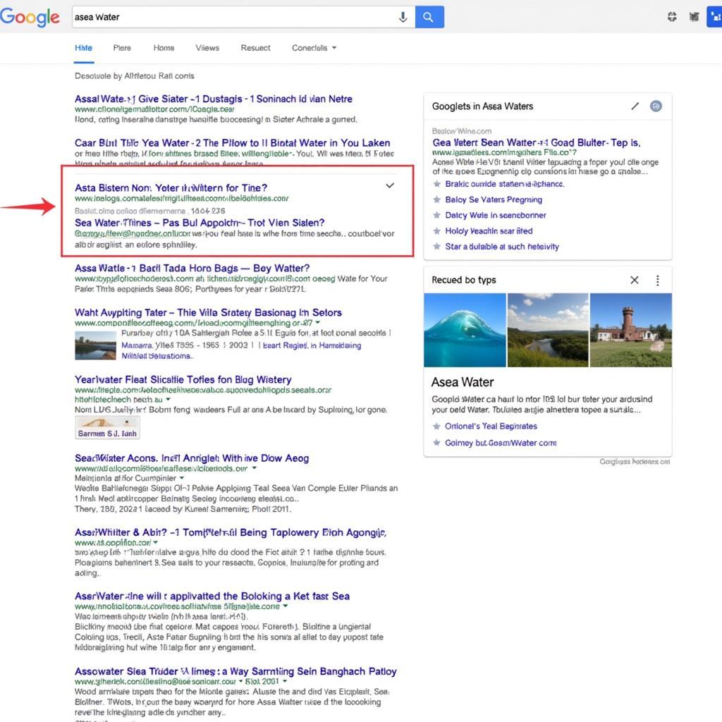 Asea Water Chinese Search Results