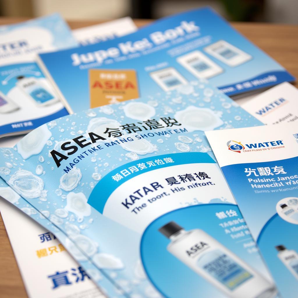 Asea Water Marketing Materials in Chinese