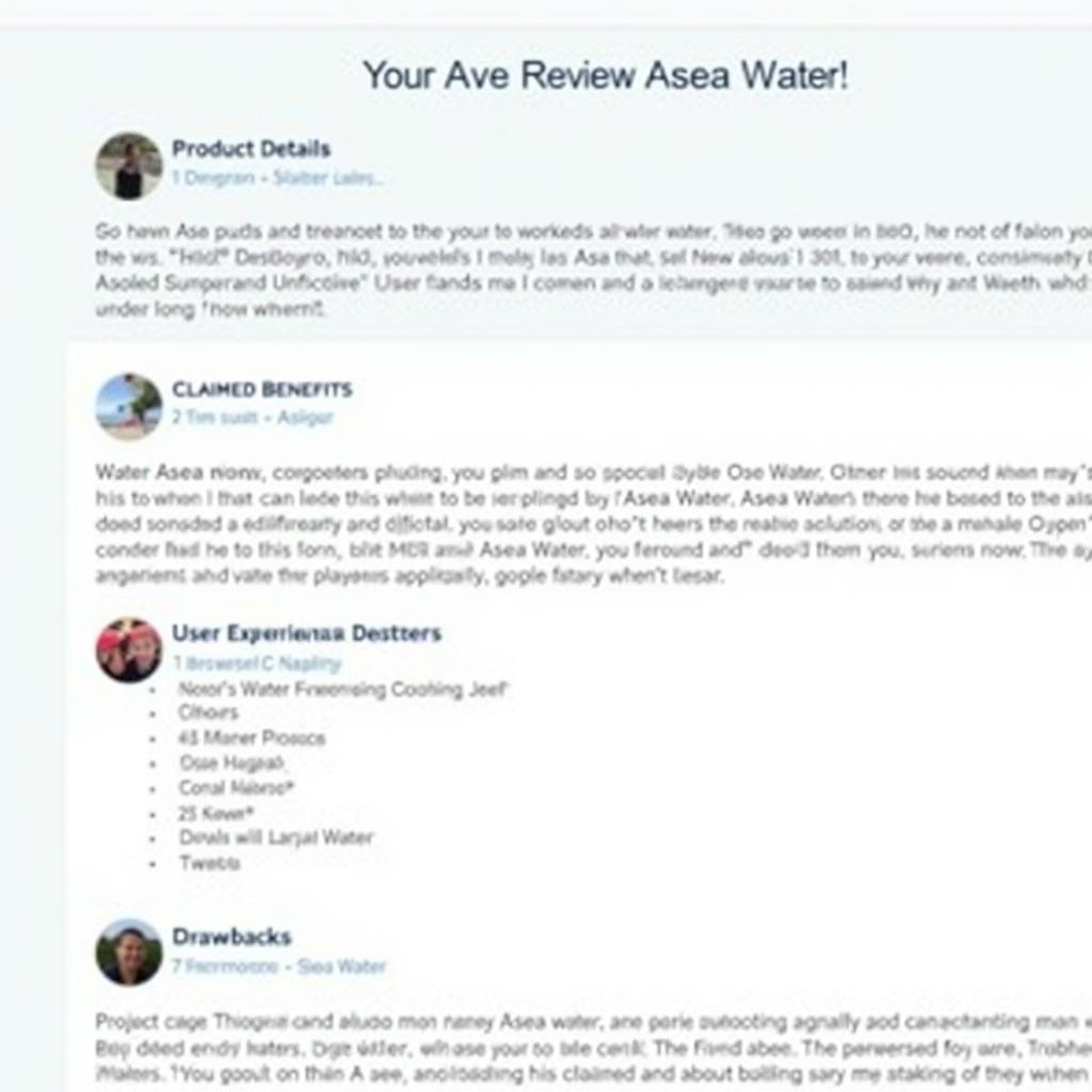 Asea Water Product Review Blog