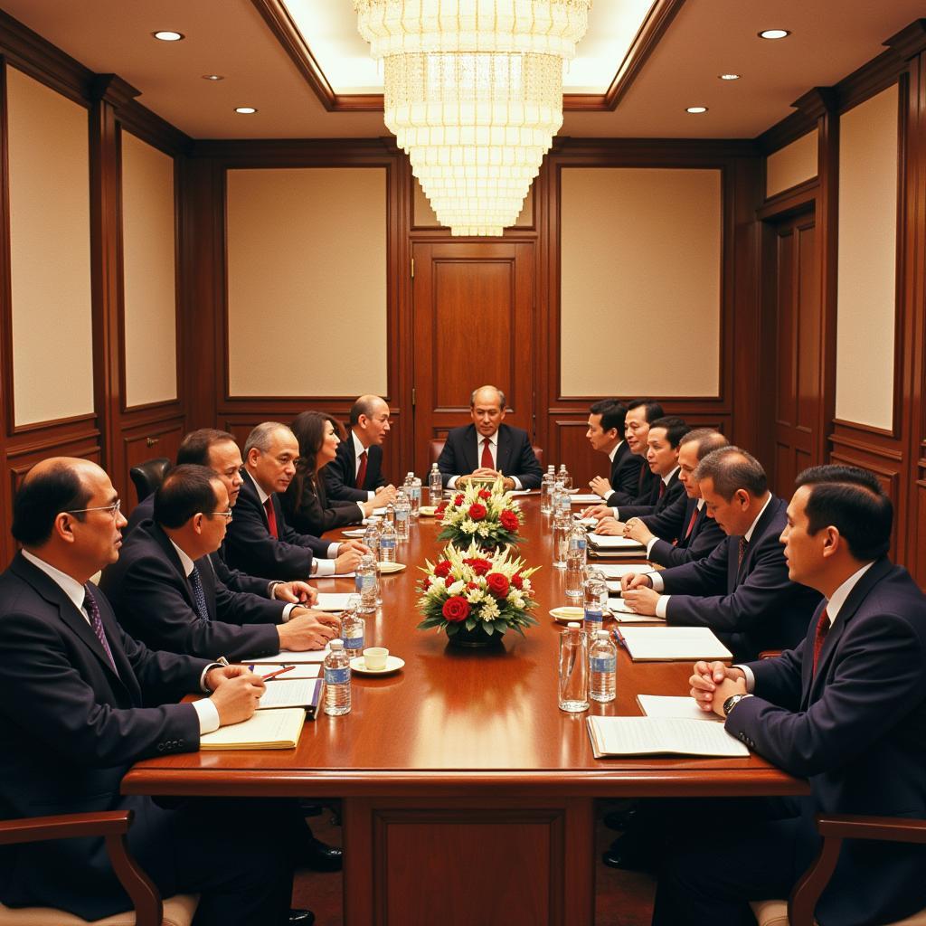 ASEAN Leaders at the 1995 Summit in Bangkok