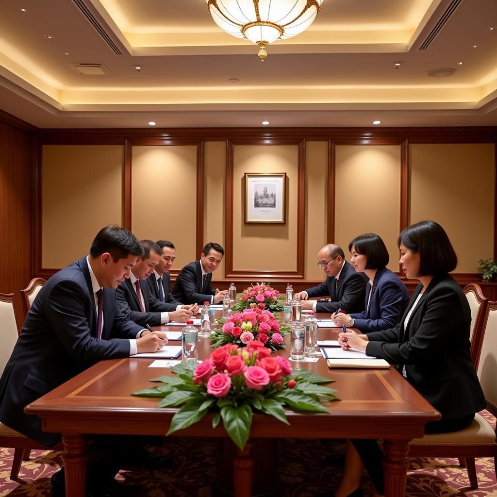 Signing of the ASEAN 3 Manila Declaration