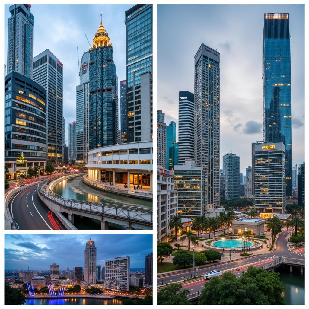 Modern Cityscapes of ASEAN 3