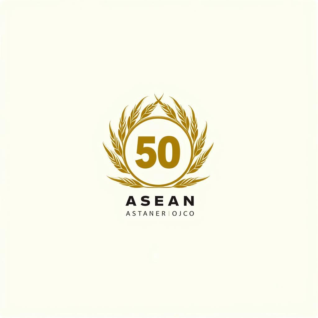 ASEAN 50 Logo: Complete Logo