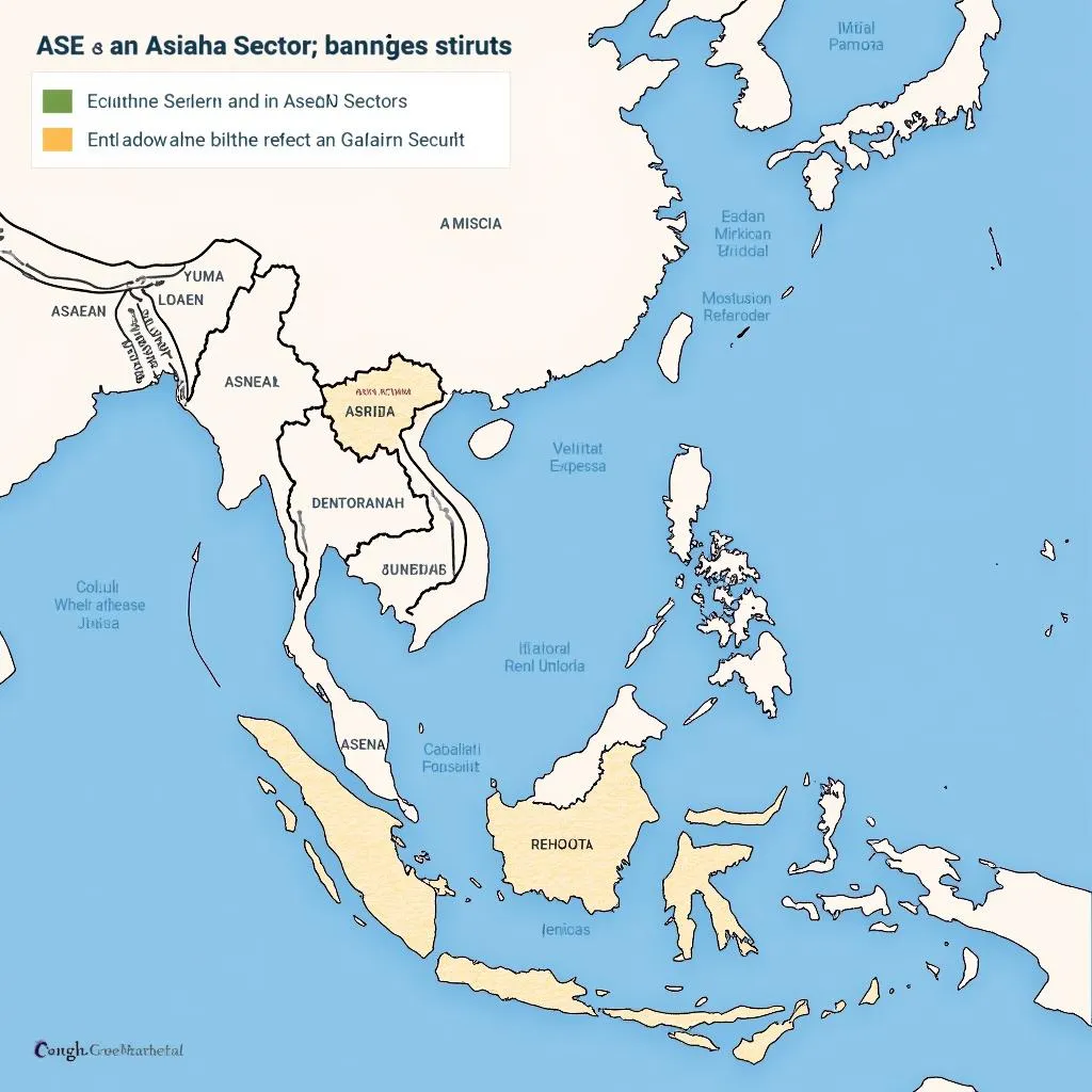 ASEAN A8 Integration Map