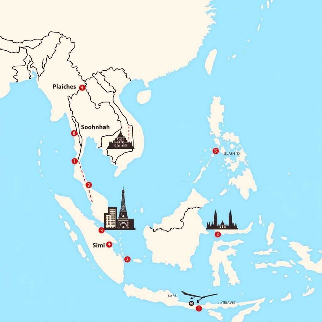 ASEAN Air Pass Map Destinations: Explore Southeast Asia