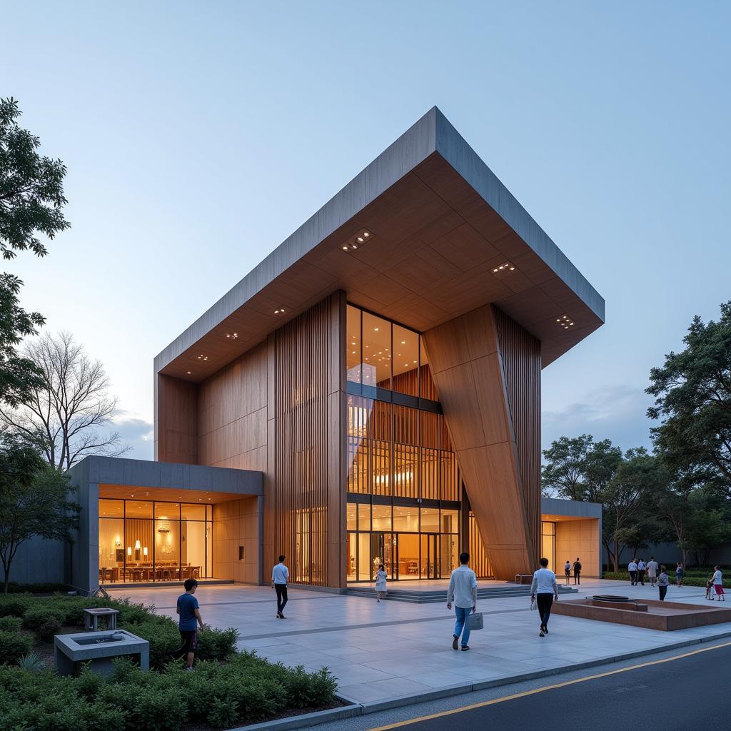 ASEAN Auditorium Cabot exterior design concept