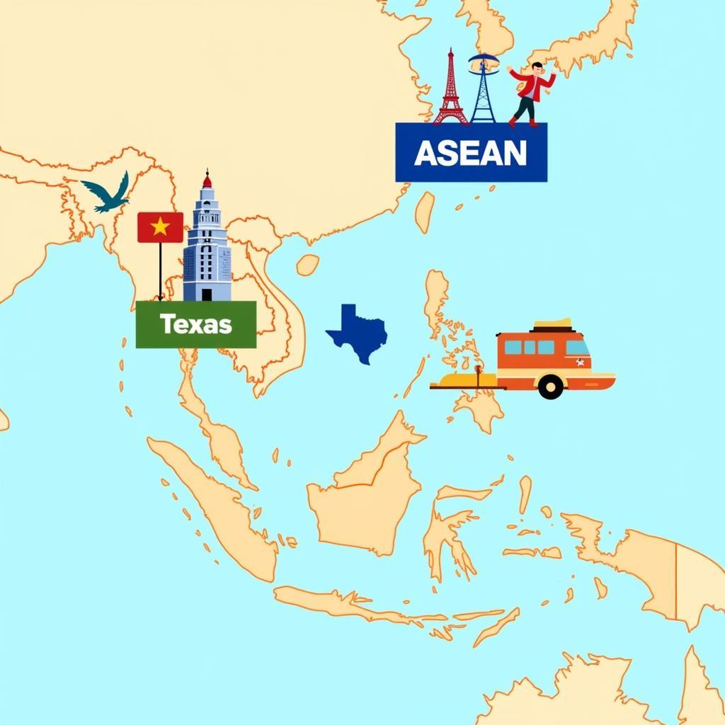 Illustrating the Connections Between ASEAN and Austin