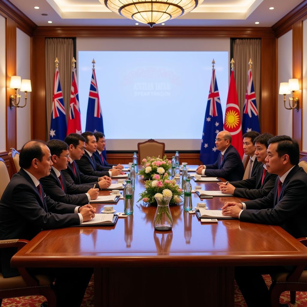 Delegates at ASEAN Australia Summit 2019