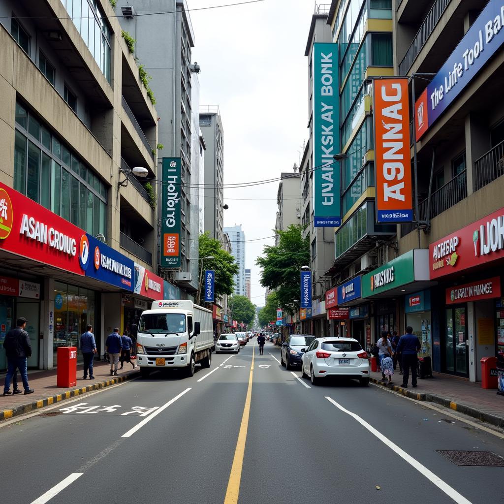 Modern Bank Branches in ASEAN