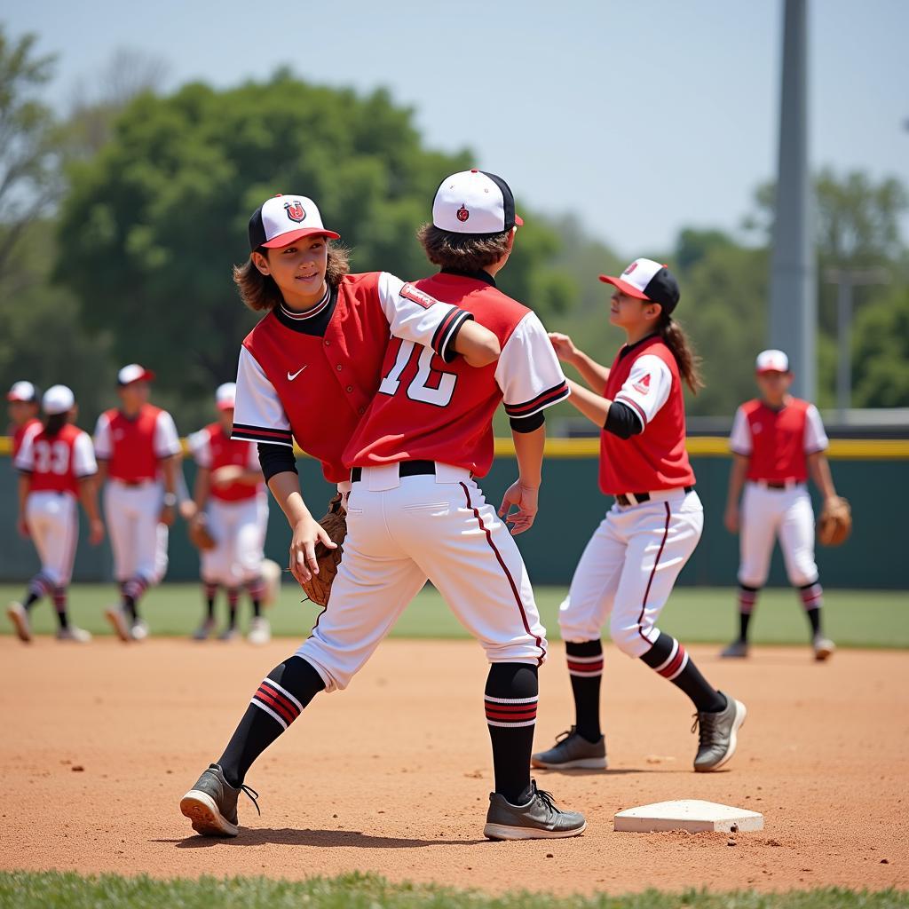 Asean Baseball Players in Action in Tyler, TX