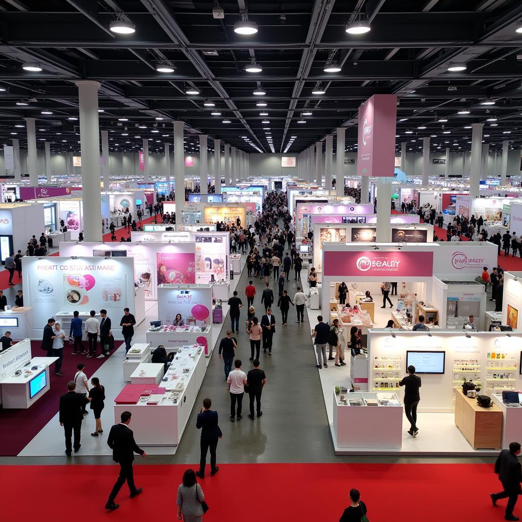 ASEAN Beauty Bangkok 2018 exhibition hall