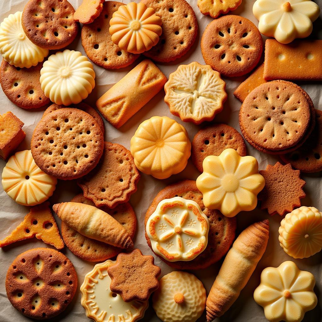 A Variety of Asean Biscuits