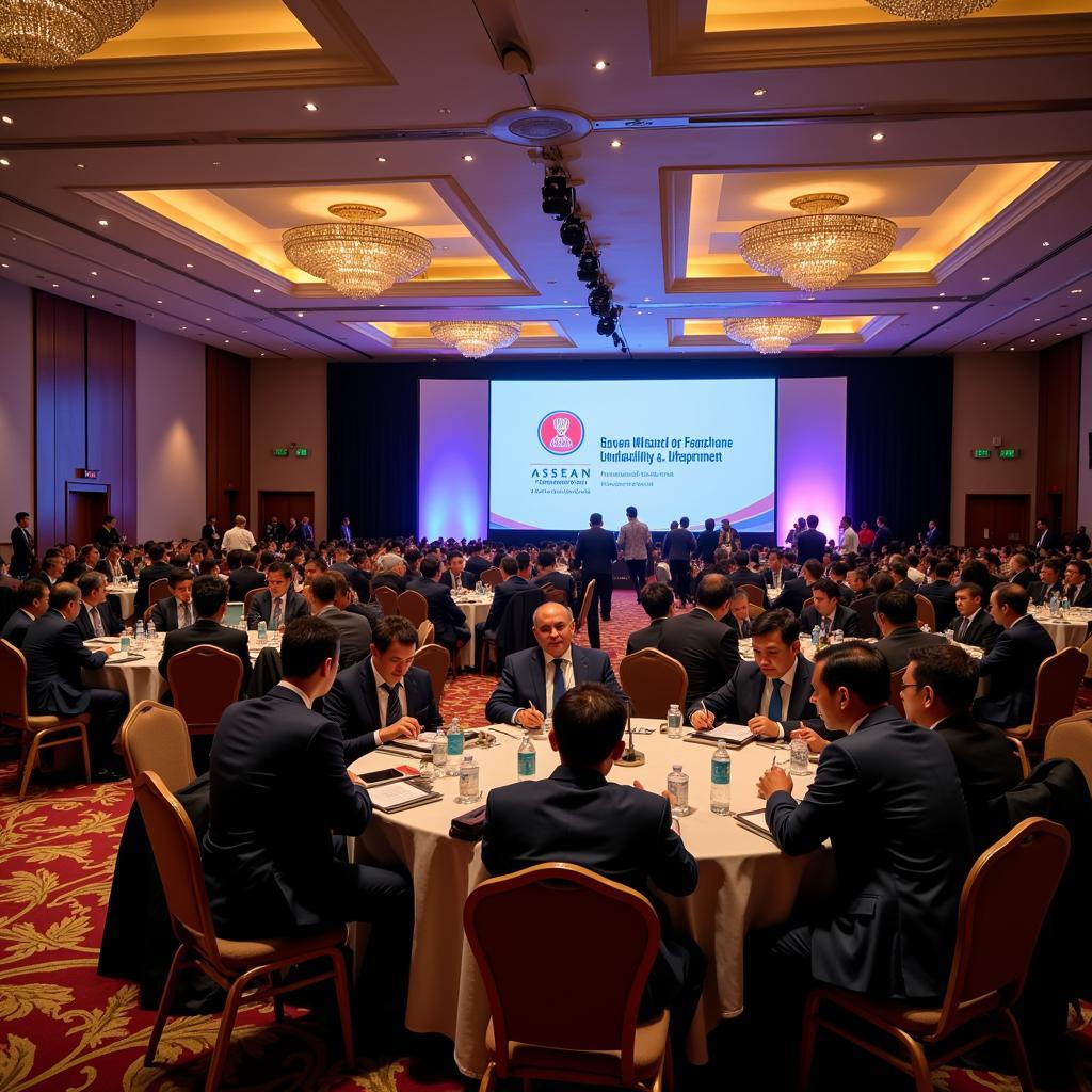 Delegates at the ASEAN Business and Investment Summit