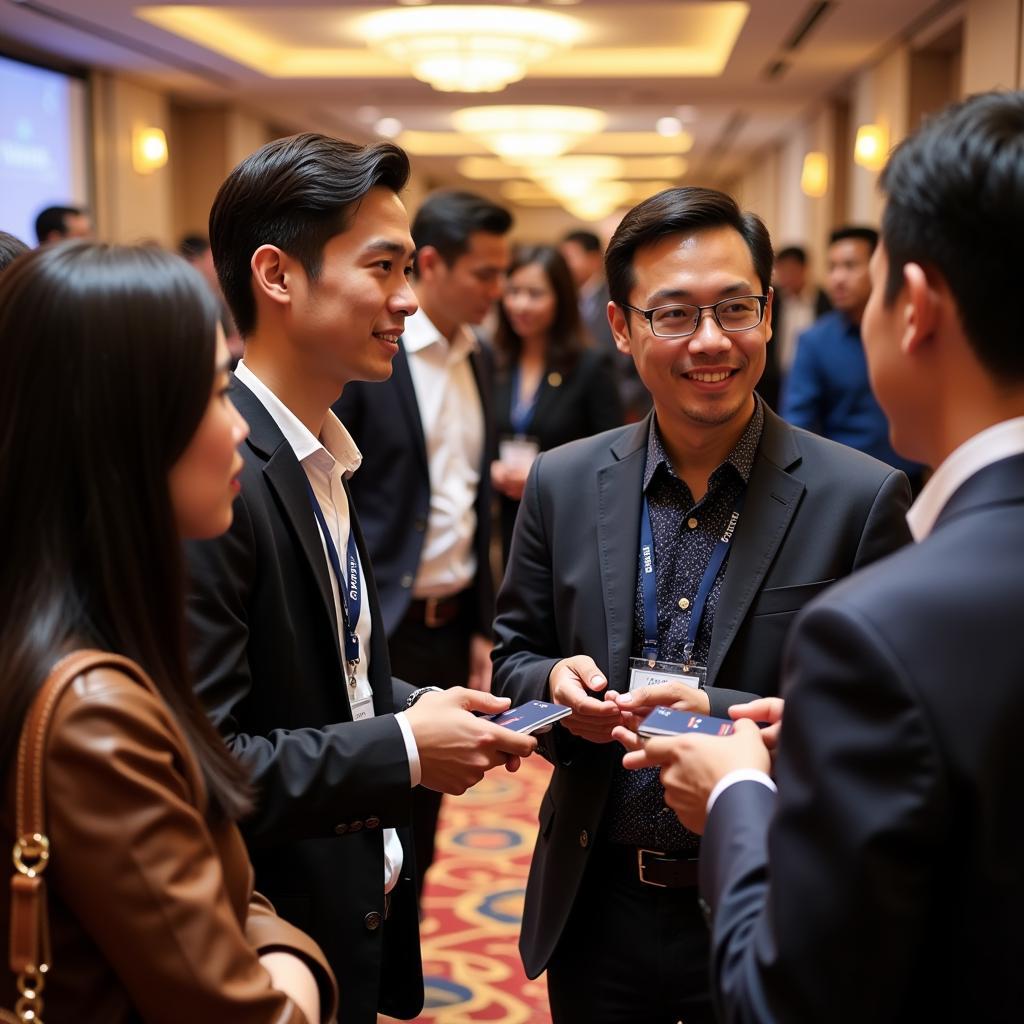 Business Leaders Networking at ASEAN Conference