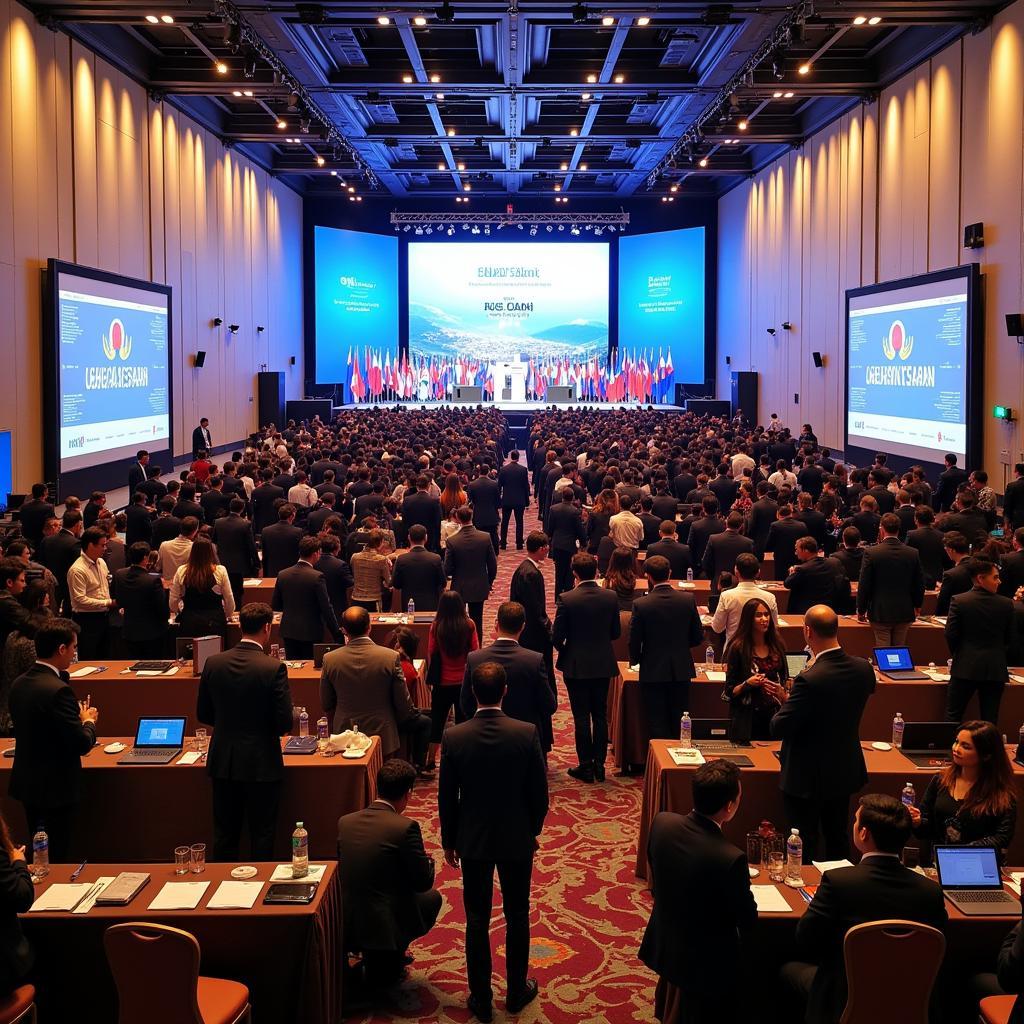 ASEAN Business Summit in Progress