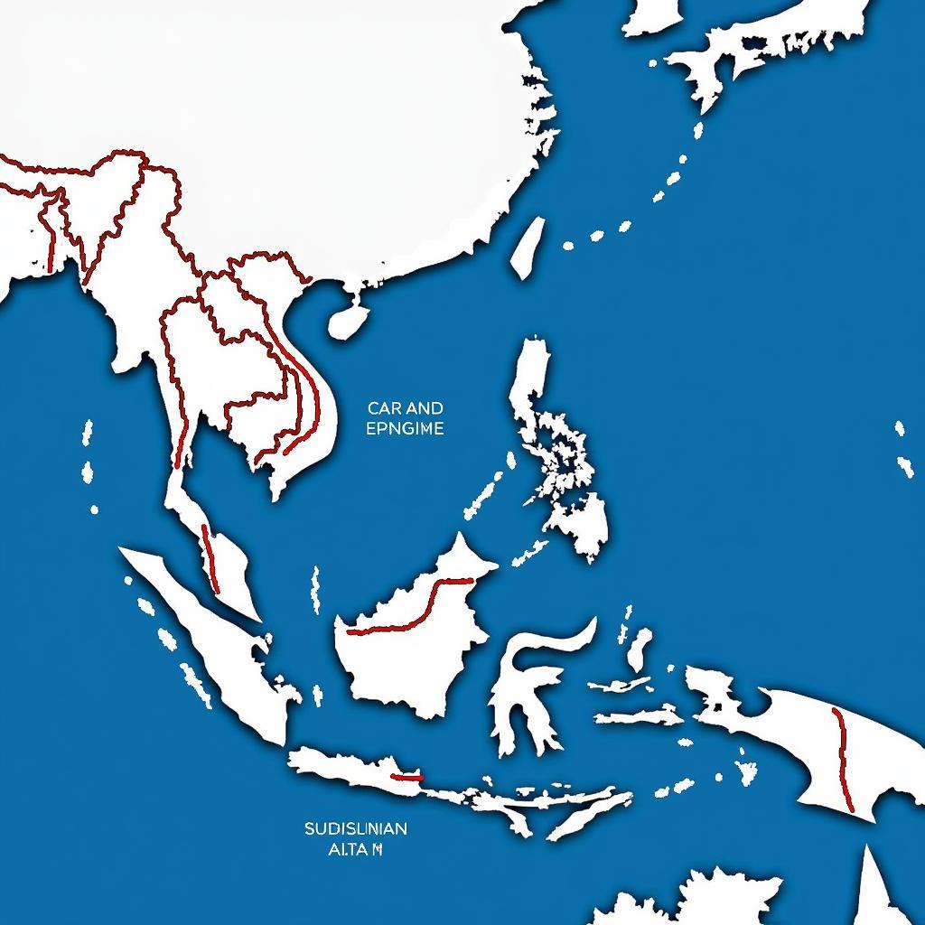 ASEAN Cableship Network Map