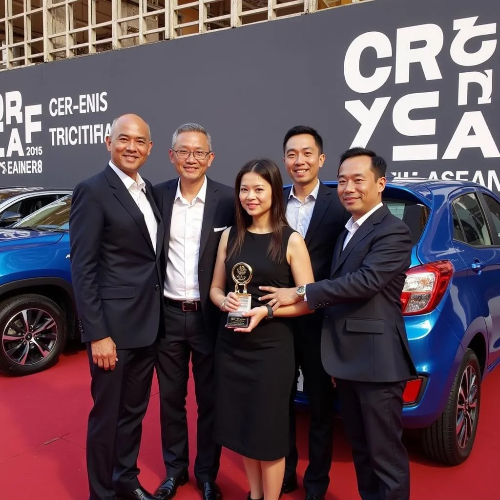 The ASEAN Car of the Year 2015 award ceremony