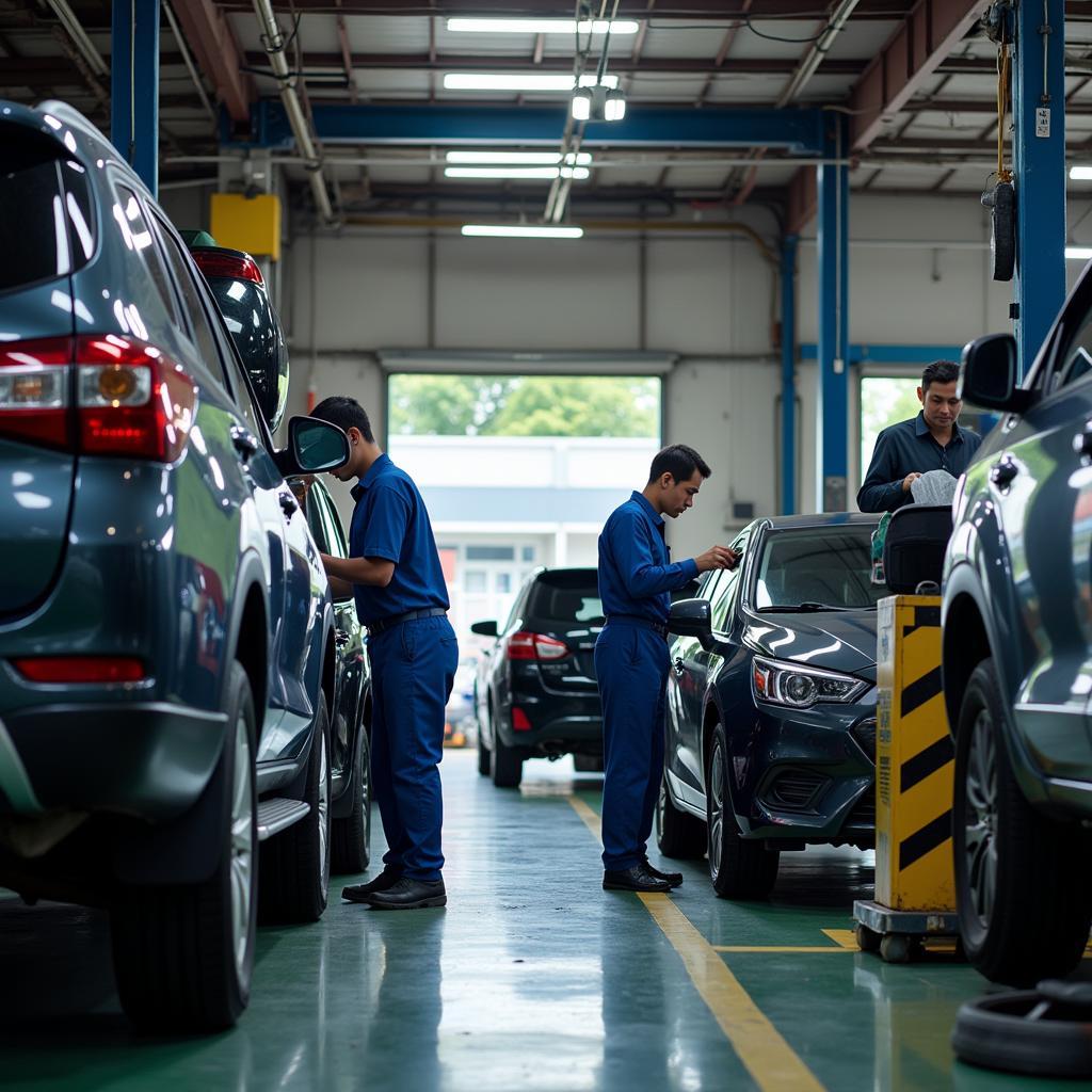 Car repair shop in ASEAN