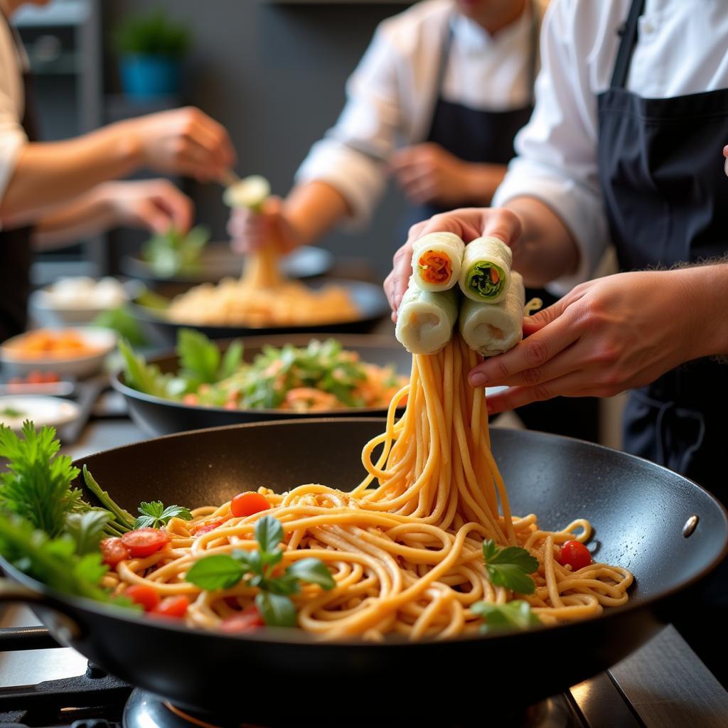 Skilled ASEAN Chefs in Action