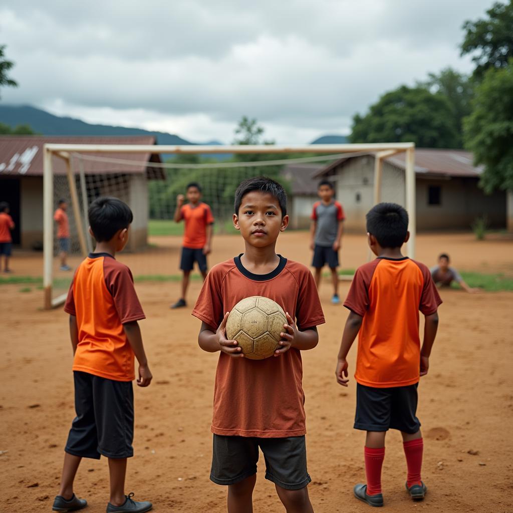 Young ASEAN footballers dream of lifting the trophy