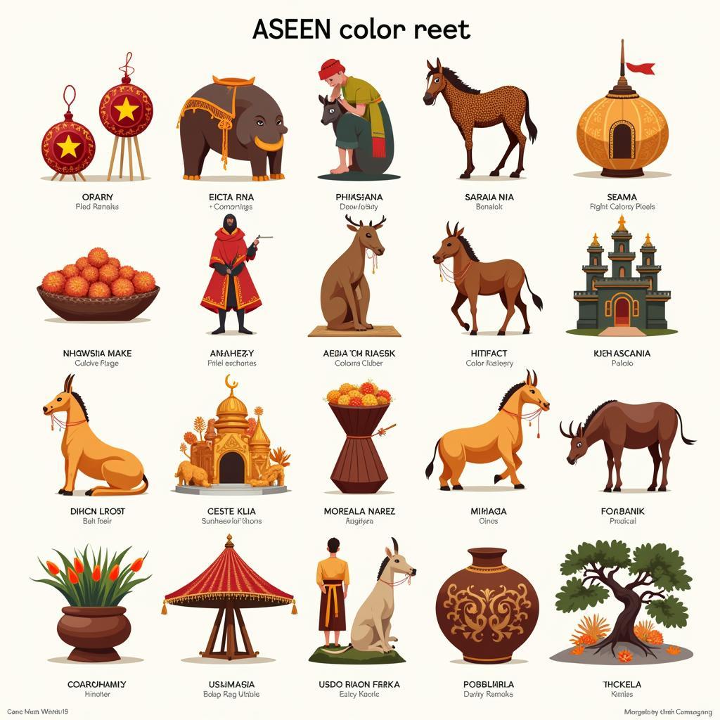 ASEAN Color Swatch: Cultural Significance of Each Hue