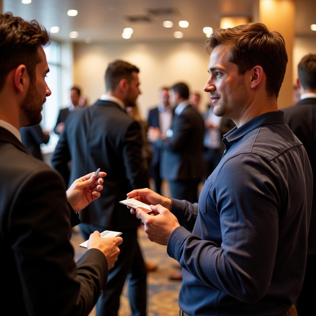 Attendees networking at the ASEAN Conference Denver