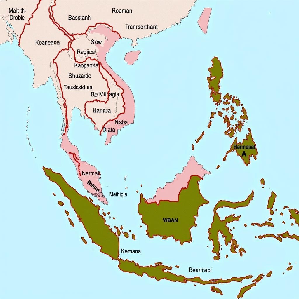 ASEAN Connectivity Map