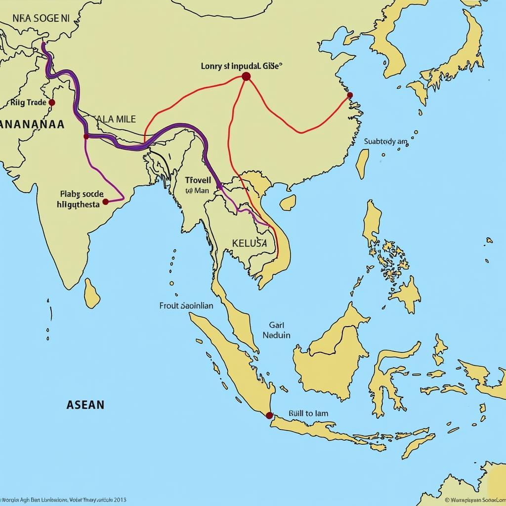 ASEAN Connectivity Map