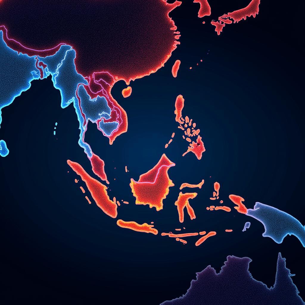 Southeast Asia Connectivity Map