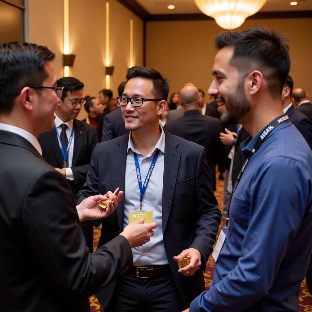 Attendees Networking at Asean Convention Dallas