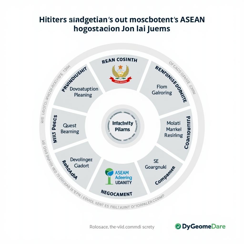 ASEAN Cooperation Framework Diagram