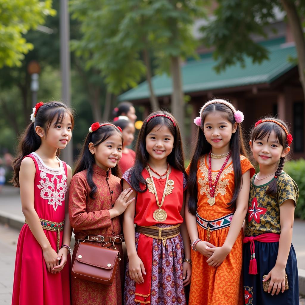 ASEAN youth participating in a cultural exchange program