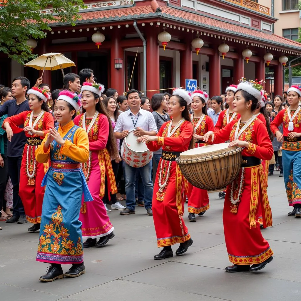 Asean Cultural Festival showcasing traditional dances and music