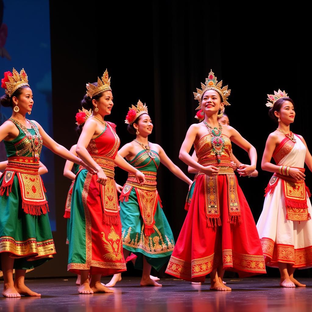  ASEAN cultural festival showcasing traditional attire and performances