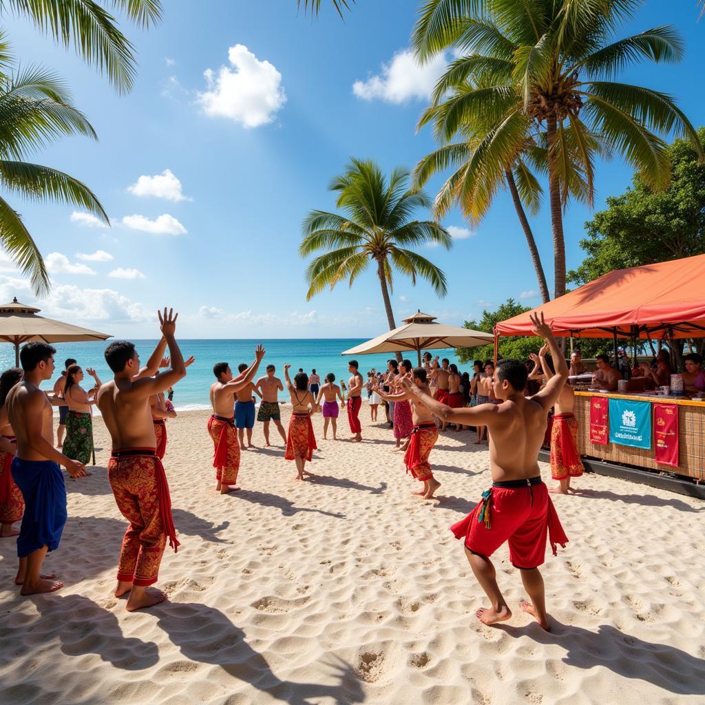 A vibrant cultural festival showcasing traditional ASEAN dances and music in Panama City Beach 