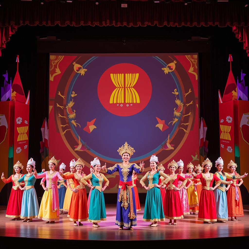 Cultural performance at the ASEAN Conference gala dinner