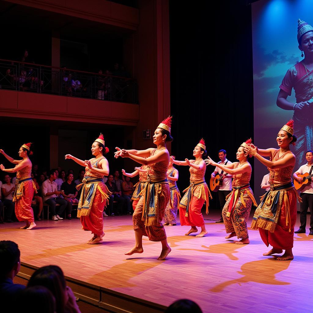 A vibrant ASEAN cultural performance