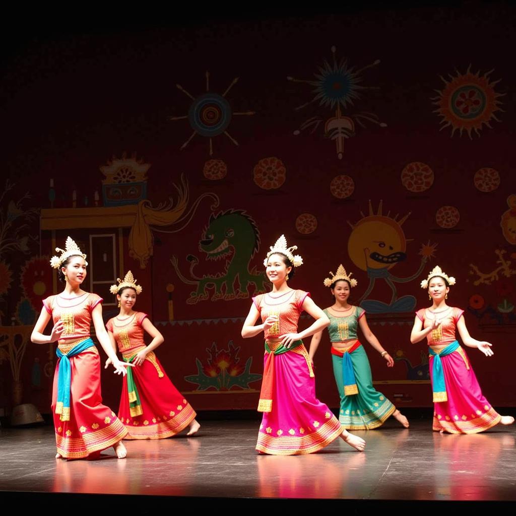 Traditional ASEAN Dance Performance in Glendale