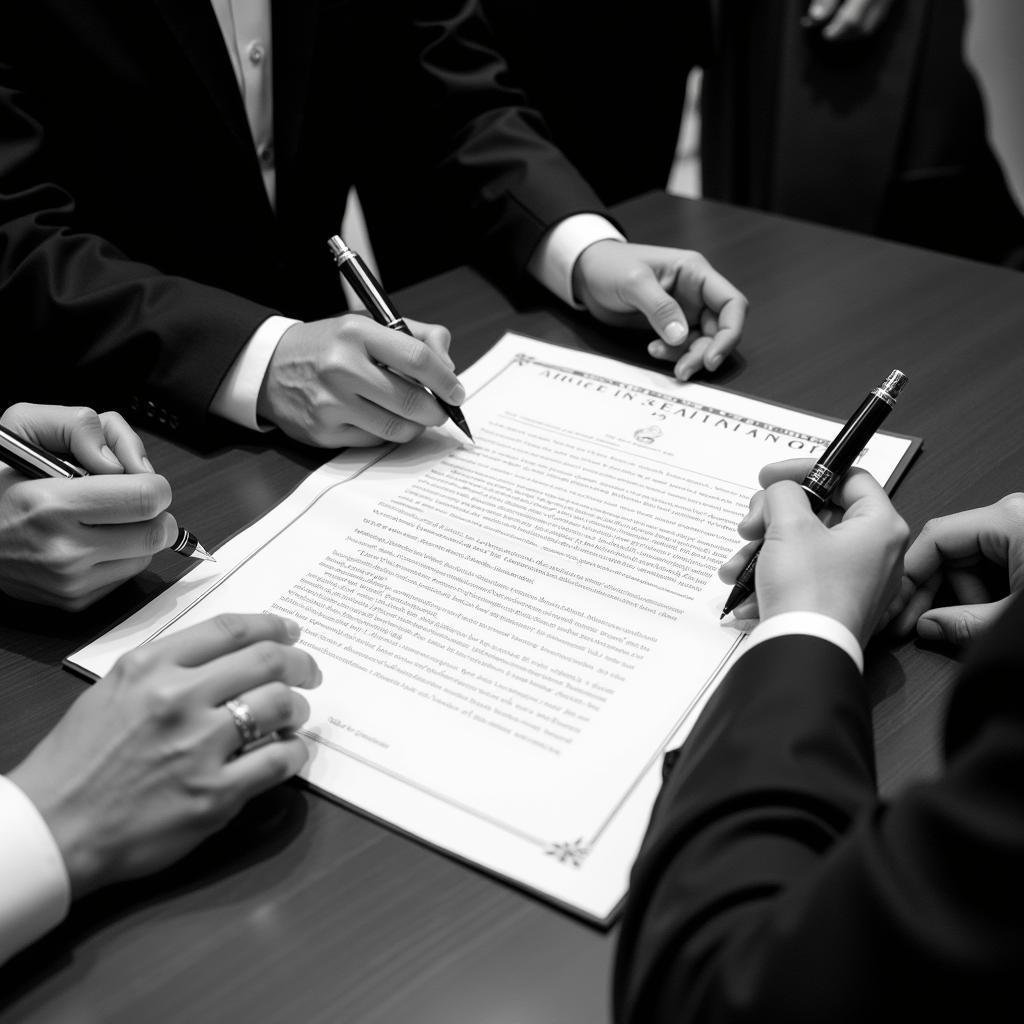 Signing of the ASEAN Declaration