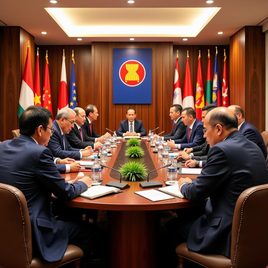 ASEAN Defense Ministers Meeting in Session