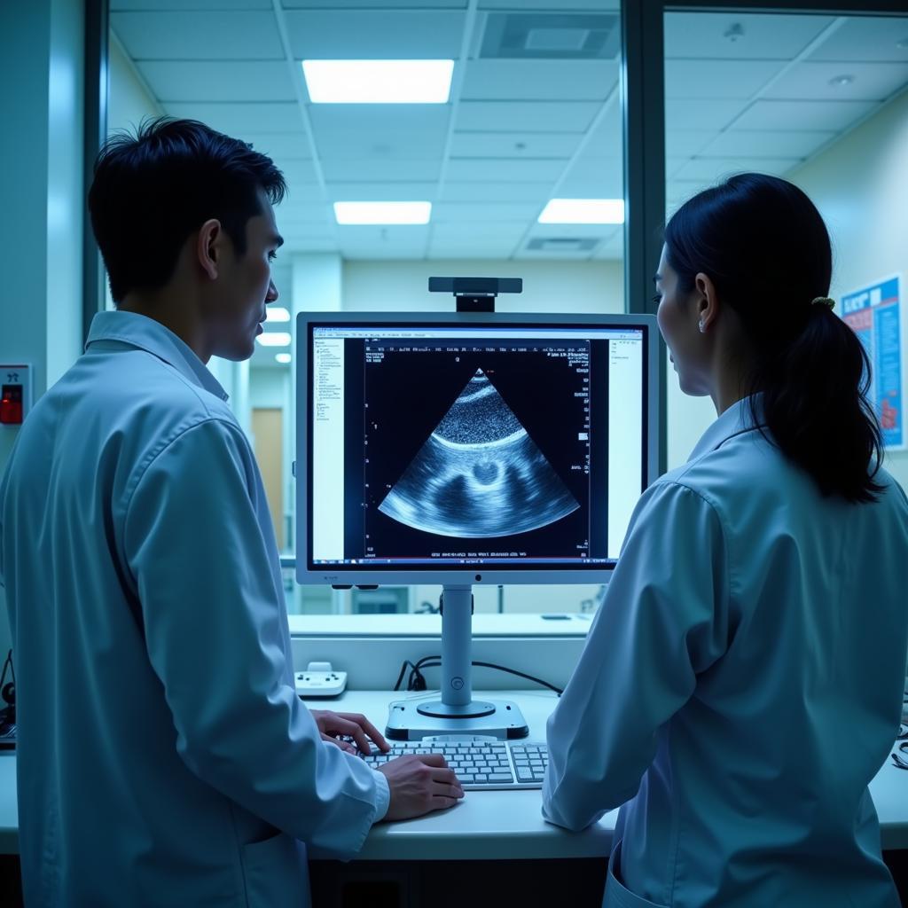 ASEAN Doctors Analyzing Echocardiogram