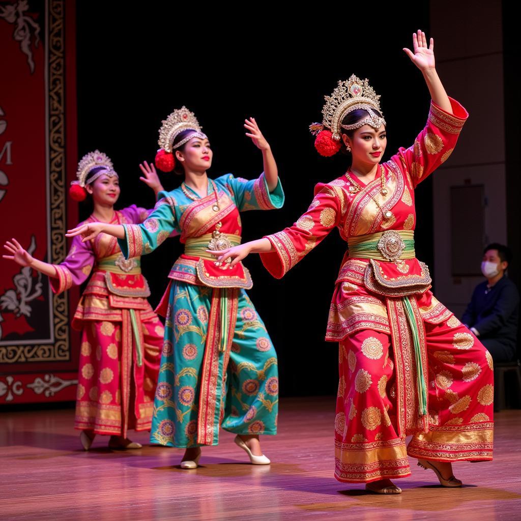 Cultural performance at ASEAN Echo Florida 2020