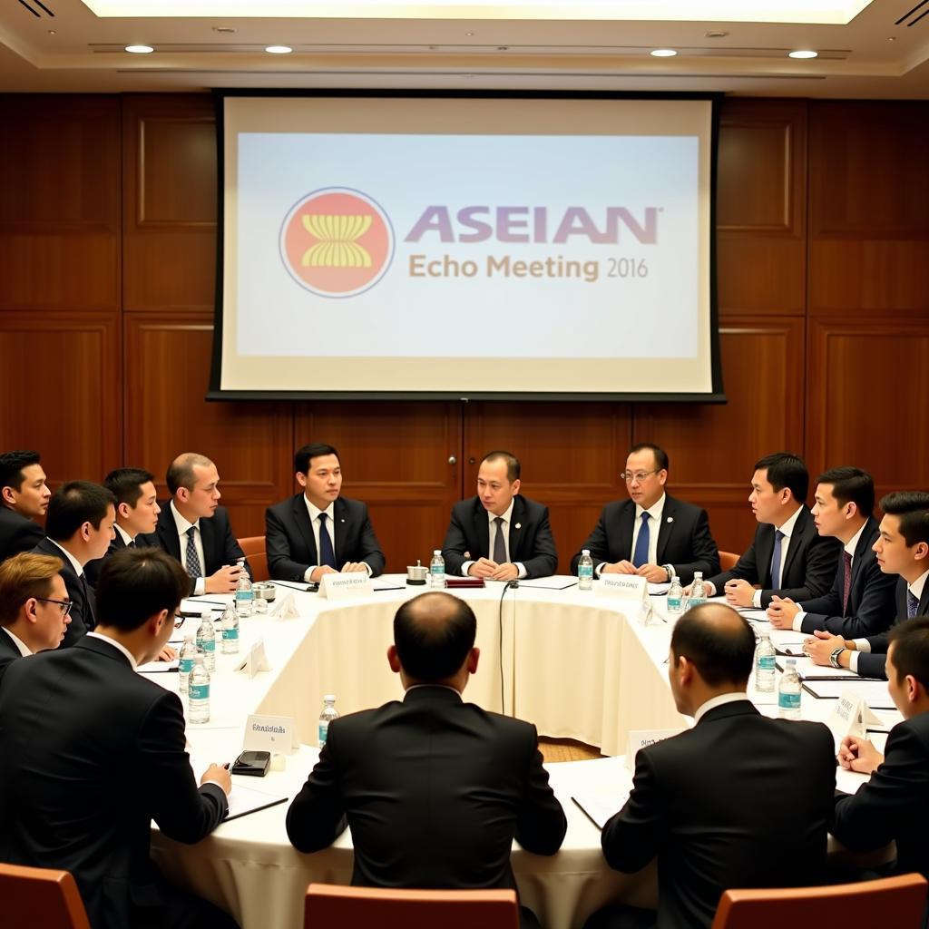 ASEAN Echo Meeting Economic Cooperation