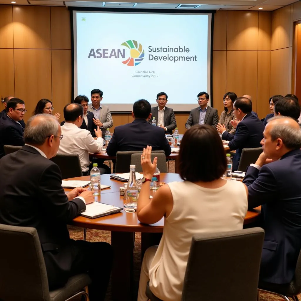 Discussions on ASEAN collaboration and development