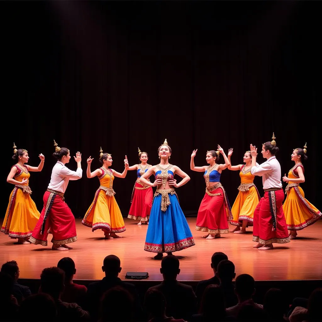 Traditional dances from various ASEAN countries during ASEAN Echoes Hawaii 2022