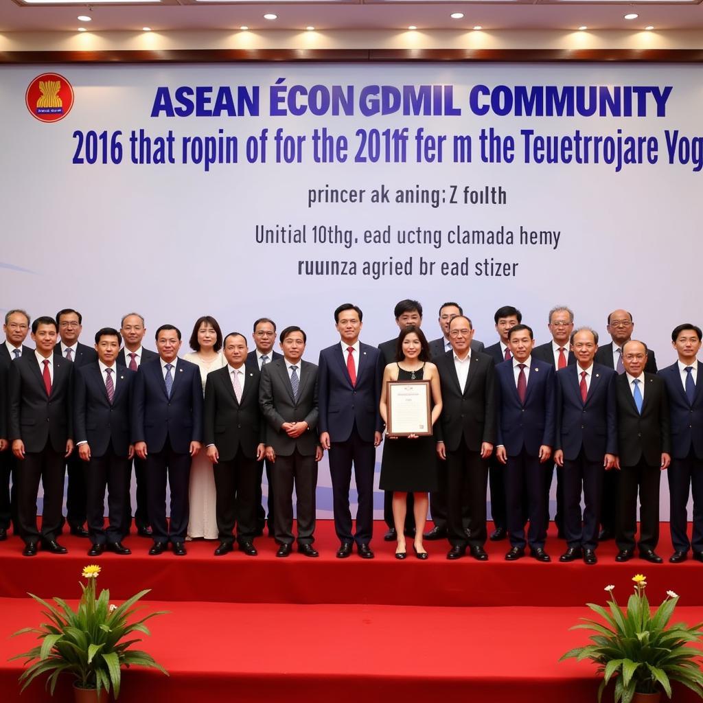 ASEAN Economic Community 2016 Launch