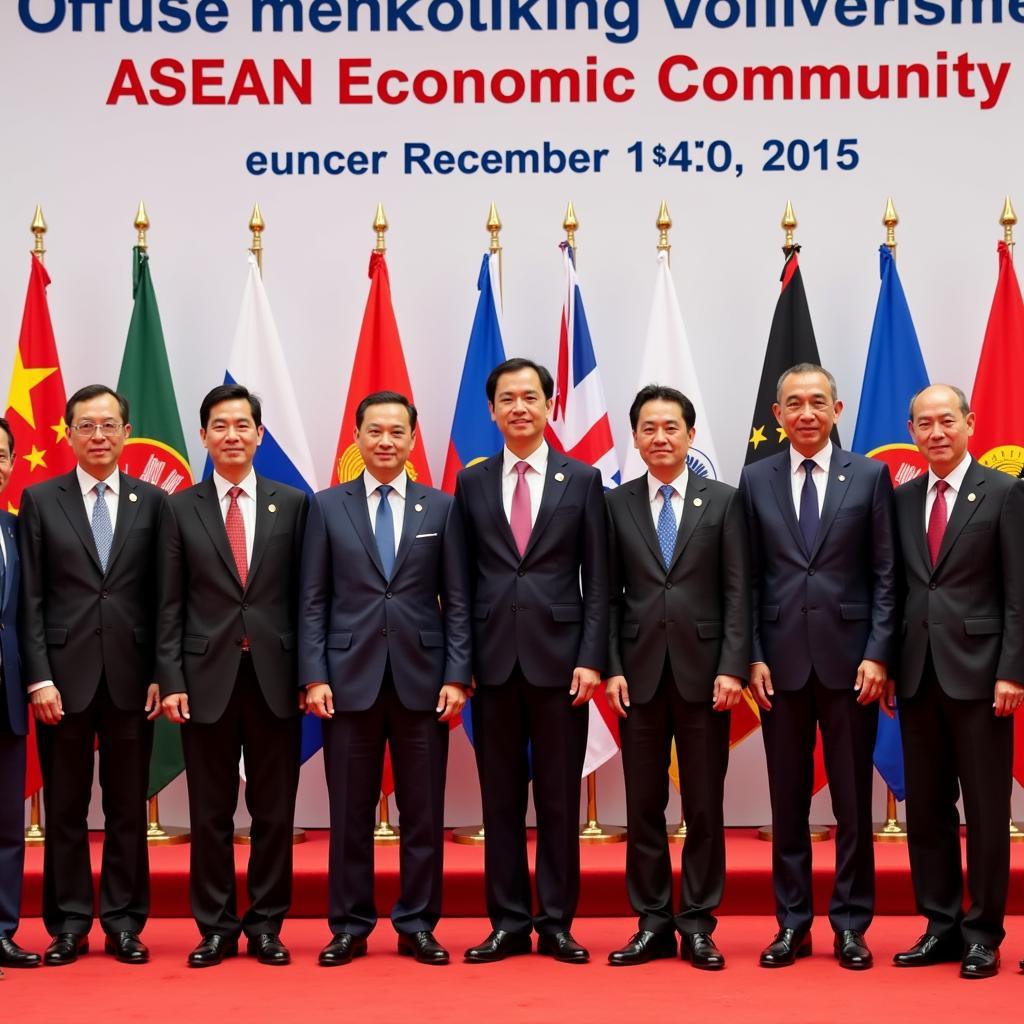 ASEAN Economic Community Launch Ceremony