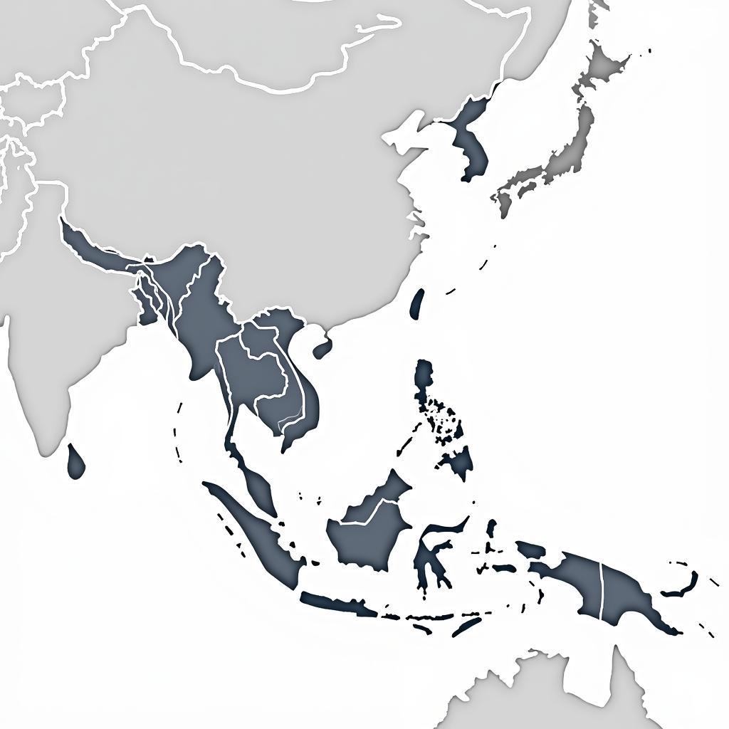 ASEAN Economic Community Map